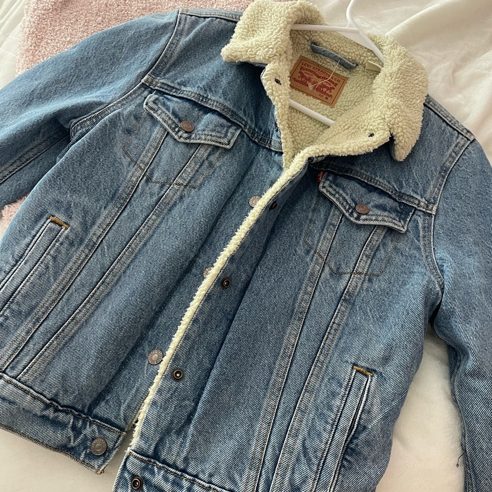 authentic levi’s denim jacket